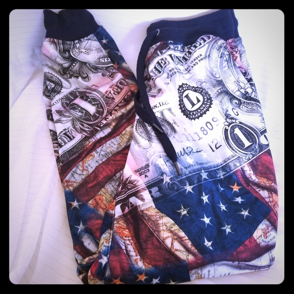 Switch Remarkable Women's Joggers Patriotic Sz S
